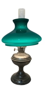 Antique ALADDIN No. 6 Electrified Oil Lamp