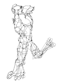 Abstract Wire Sculpture, IMO THAI VARICK