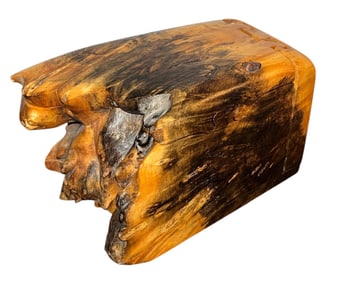 A RICHARD ROTHBARD Burlwood Abstract Puzzle Box