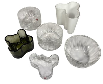 Collection of Altas Glass, ALVAR AALTO, ORREFORS