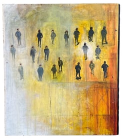 MARK MILLER Abstract Mixed Media