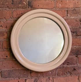 Space Age Mid Century Wall Mirror, CATTANEO Italy