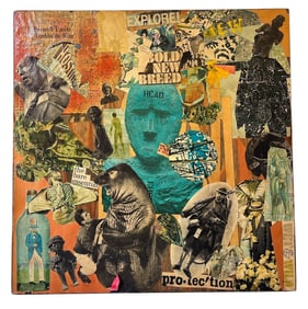 A Vintage Surrealism Mixed Media Collage