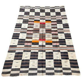 Large African Ceremonial Kente Cloth