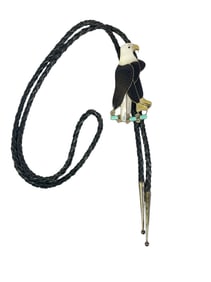 A BERNICE LEEKITY ZUNI Bolo Tie