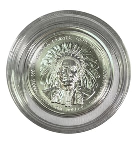 2021 Oglala Lakota Sioux Nation "Sitting Bull" Silver Coin