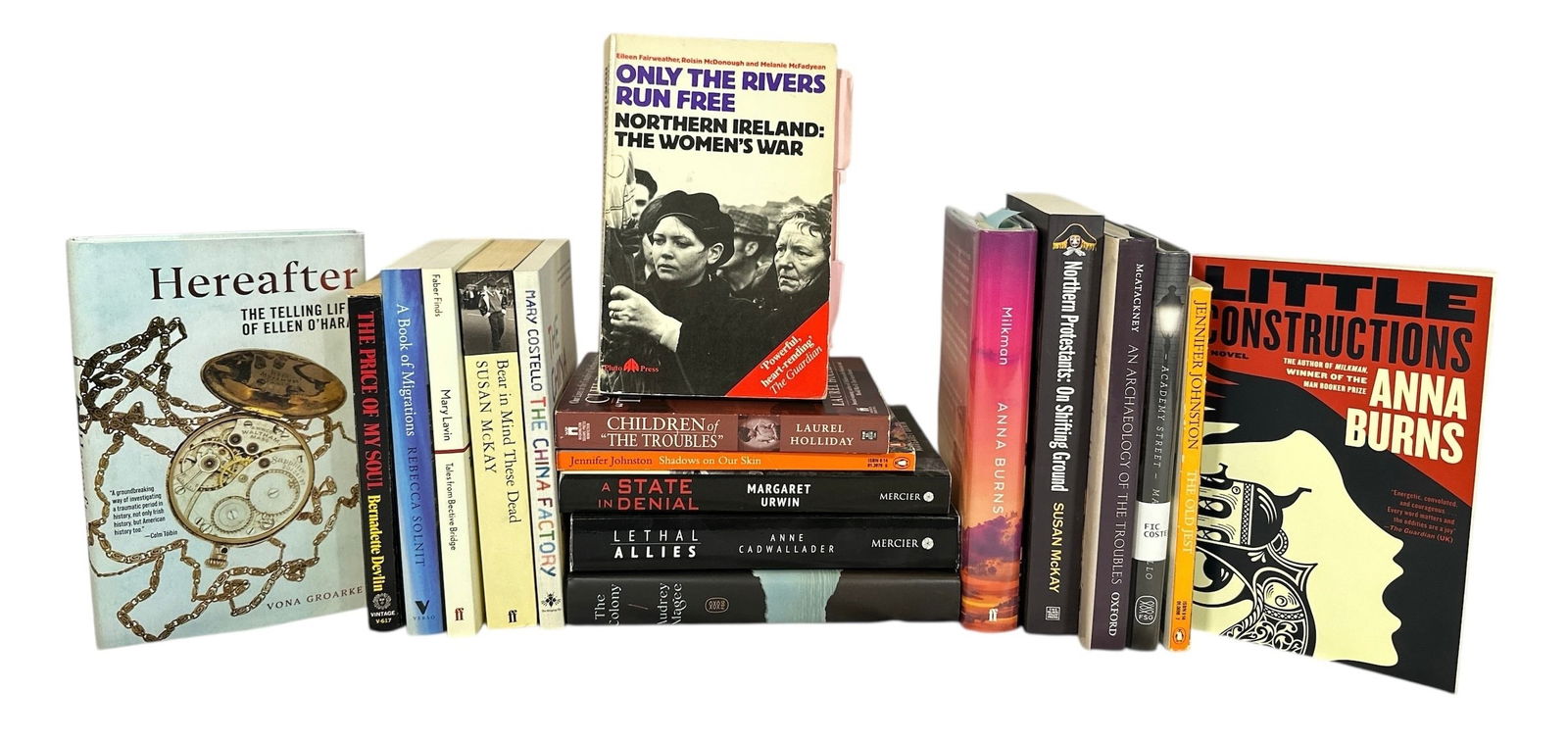 Collection of Irish Female Literature Books (1 of 3)