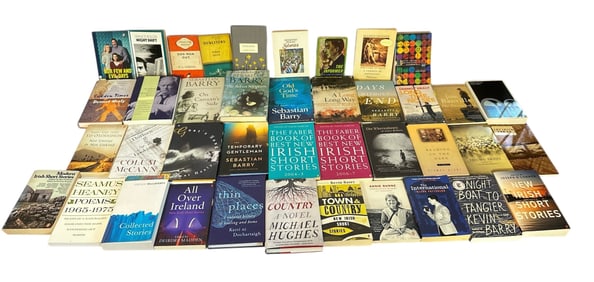 Collection of Irish Literature Books