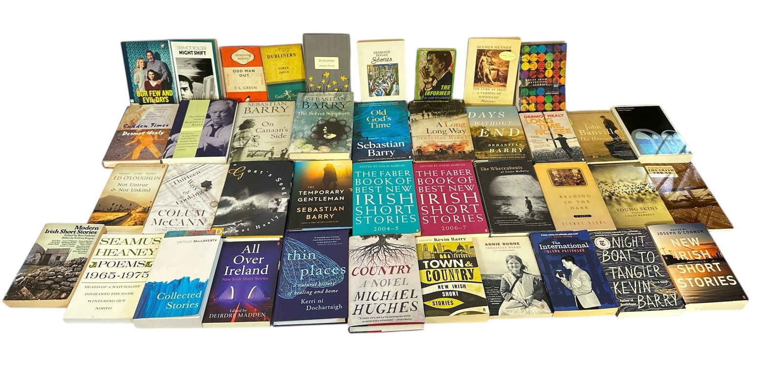 Collection of Irish Literature Books (1 of 2)