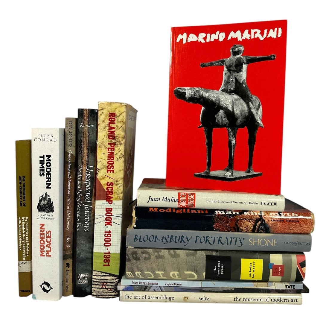 Collection of Modern European Art Books, BAUHAUS (1 of 2)