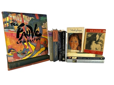 Collection of Modern French & European Art Books