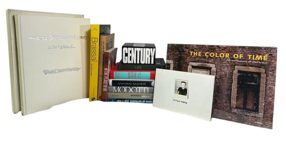 Collection of Photography Art Books, WEEGEE, VIVIAN MAIER, BRASSAI