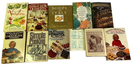 Collection of Vintage 80s, 90s ITALIAN & AMERICAN Cookbooks