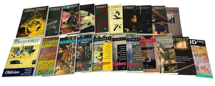 Collection of GRAND STREET MAGAZINE