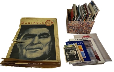 Collection of Vintage Coffee Table Books, Magazines, & Art Books