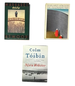 1st Edition MARGARET ATWOOD, Signed COLM TOIBIN Book