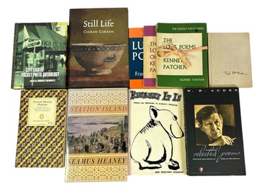 Collection of Vintage Poetry Books