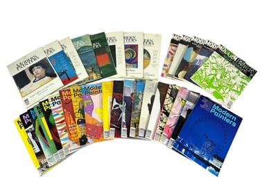 Collection of 1992 - 2003 Modern Painters Magazines