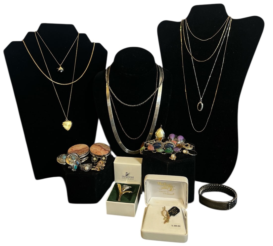 Vintage Sterling, Gold Filled, & Costume Jewelry (1 of 12)