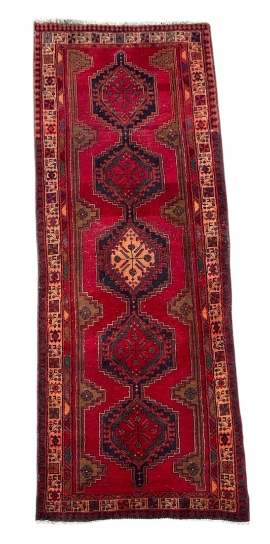 Antique Persian Hamadan Runner Rug (1 of 3)