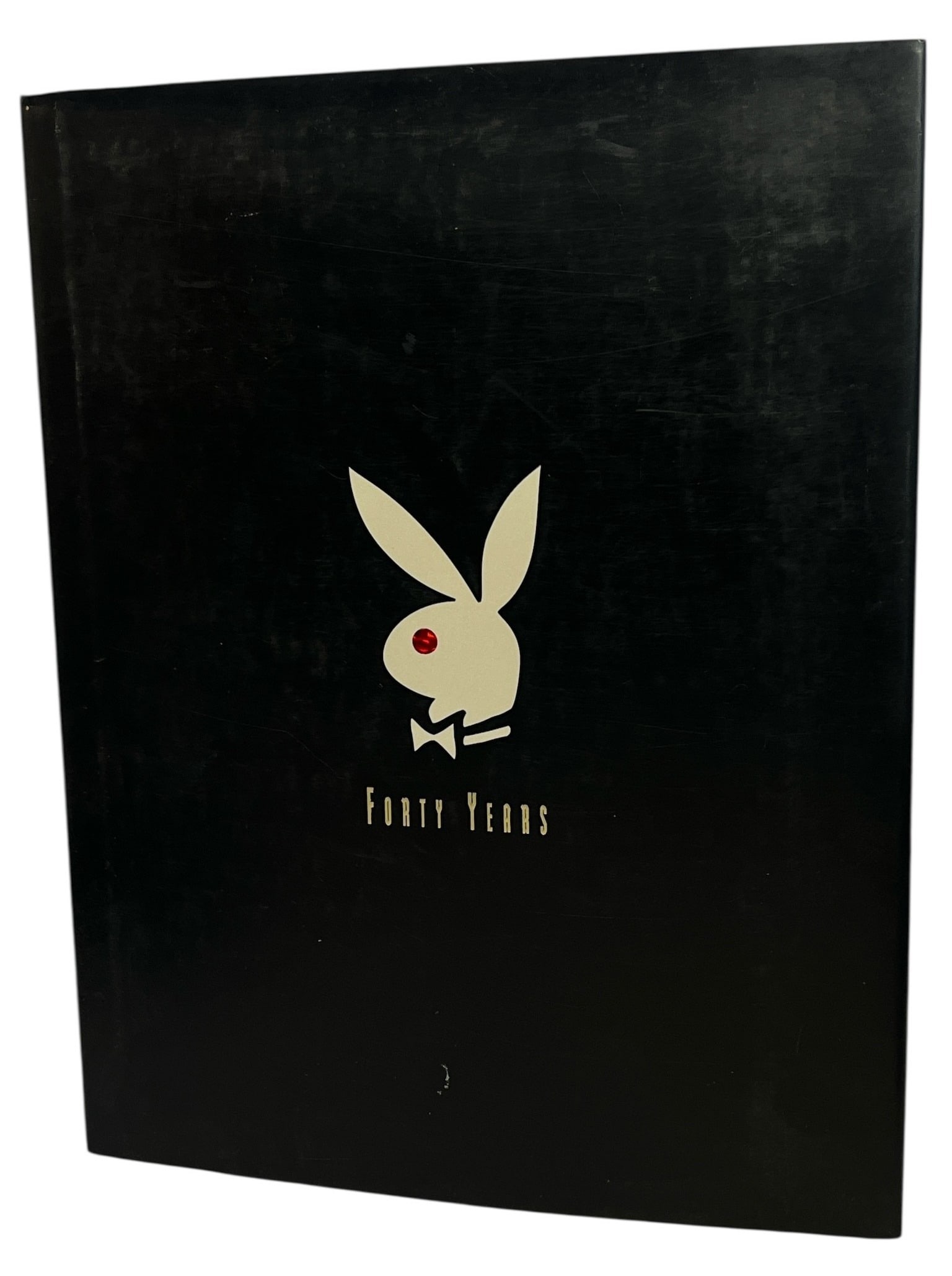 PLAYBOY '40th Anniversary' HUGH HEFNER Hand-Signed Book (1 of 3)