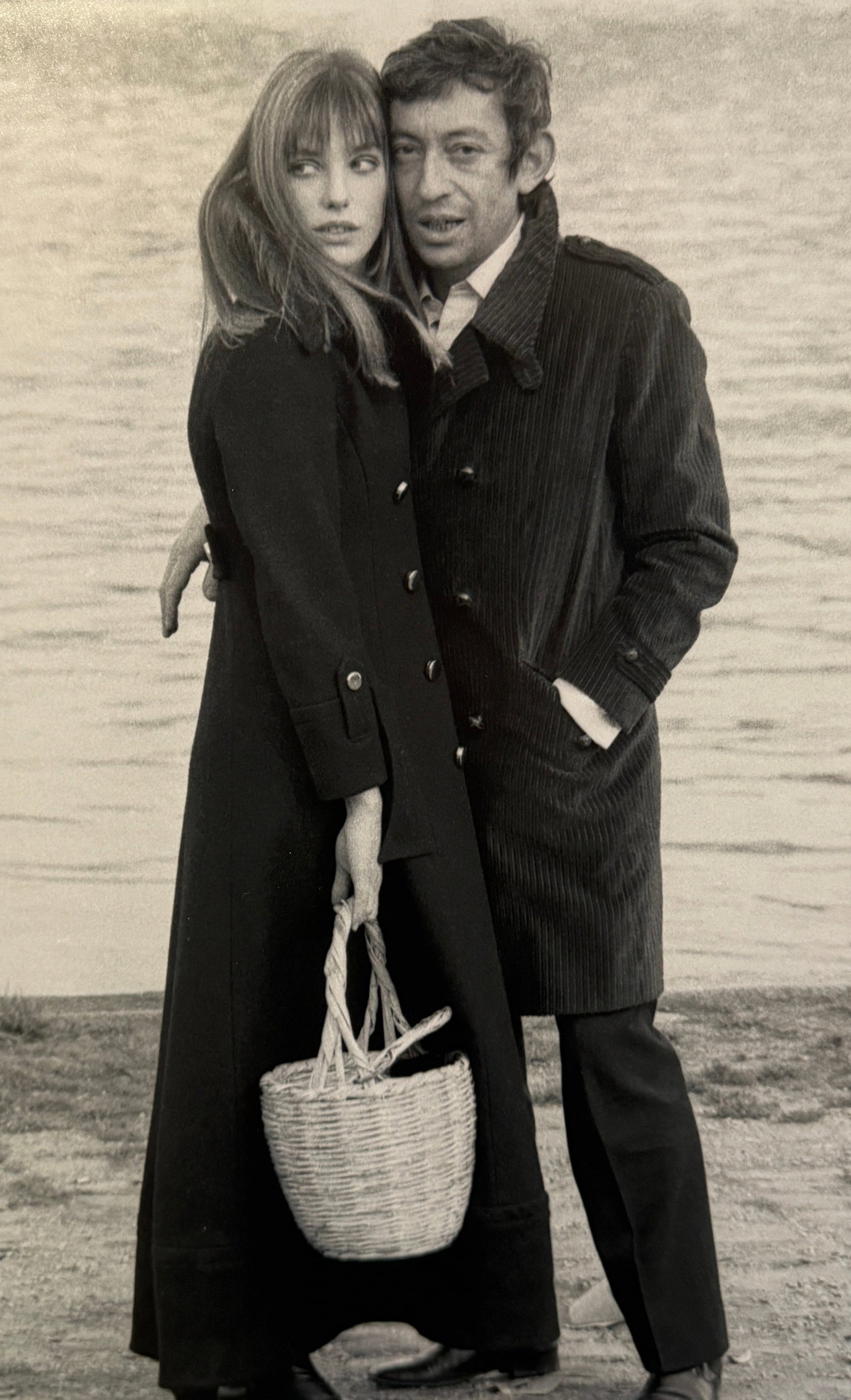 JEAN D'HUGUES "Bords de Seine" Photo Print, 1969: No. 219. 19.25" H x 15.5" W.
