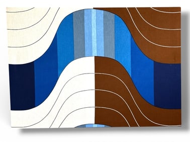 Fabric Wall Art, The Three Danes