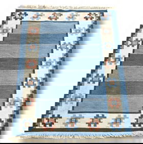 ELLEN STAHLBRAND Attributed (Swedish, 1877-1958) Rolakan Flatweave Rug