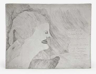 LEE GODIE (American, 1908-1994), Profile of a Woman