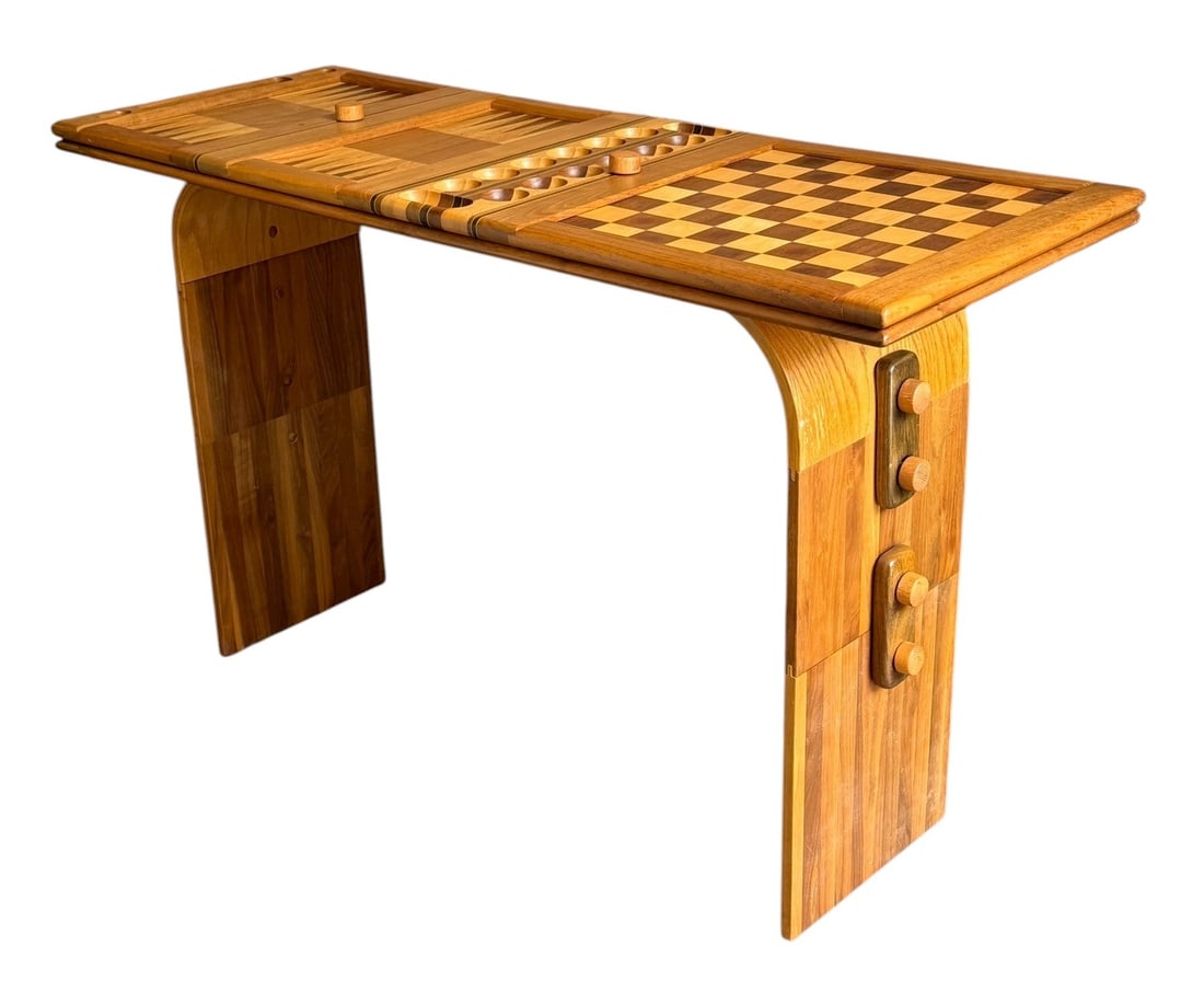 DAVID LEVY Artisan Woodworker Game Table (1 of 7)