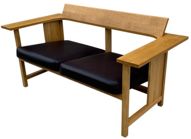 KONSTANTIN GRCIC "MC-10 Clerici" Two Seater Bench, MATTIAZZI