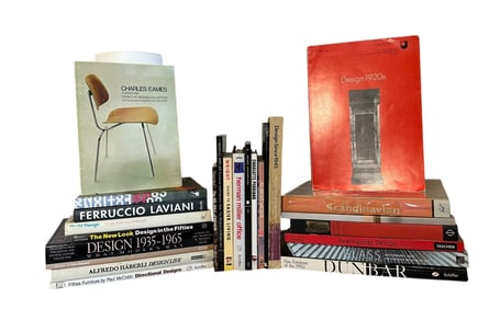 Collection of Modern Design Coffee Table Books