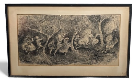 After MAURICE SENDAK Etching