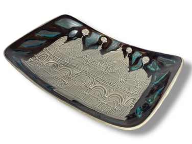 1960's ALESSIO TASCA (Italian 1929-2020) Ceramic Tray
