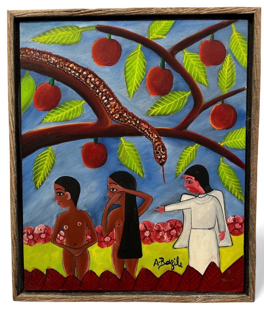 ALBEROI BAZILE "Expelled From Eden", Oil Painting (1 of 5)