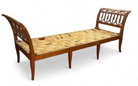 An Antique French Daybed