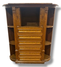 An Art Nouveau Bar Cabinet