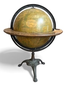 PHILIPS 12" Terrestrial Globe, Early 20th C.