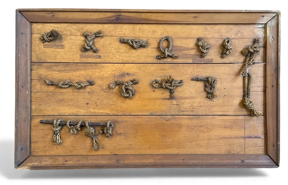 Folk Art Nautical Sailing Knot Board (1 of 4)