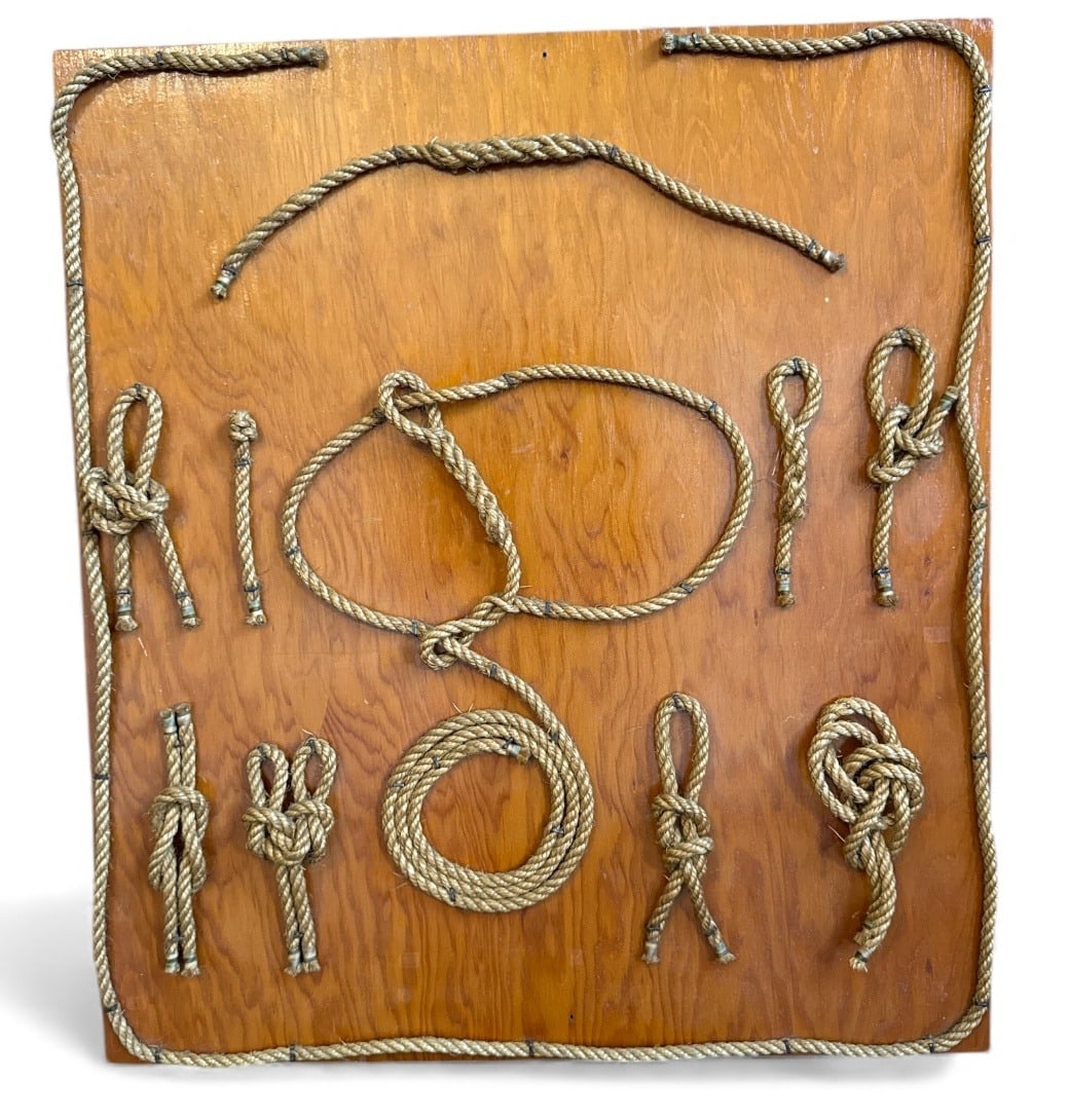 Large Folk Art Nautical Sailing Knot Board (1 of 6)