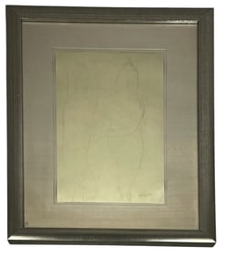 Study of MODIGLIANI, Pencil Sketch