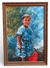 ROSEMARIE ADCOCK OEHLER Painting of a Girl