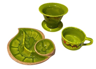Collection of Mid-Century Pottery