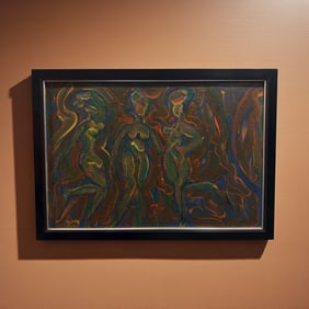 Abstract Nude Women Painting