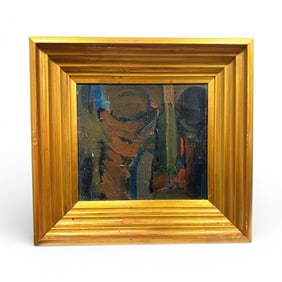 Mid Century Oil Painting, JOROSLOW