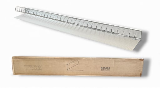 ENZO MARI "Teca" CD Rack, ROBOTS ITALY, Pair, NOS