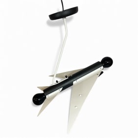 An Italian Post Modern Memphis Style Airplane Light Fixture