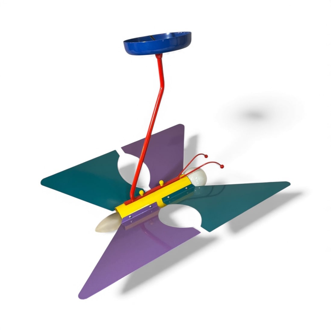 An Italian Post Modern Memphis Style Butterfly Light Fixture (1 of 5)