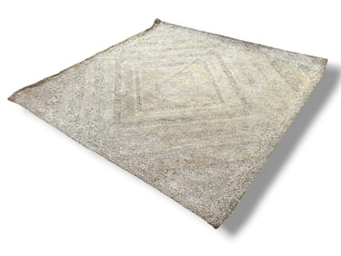 V'SOSKE Metallic Parquetry Design Area Rug