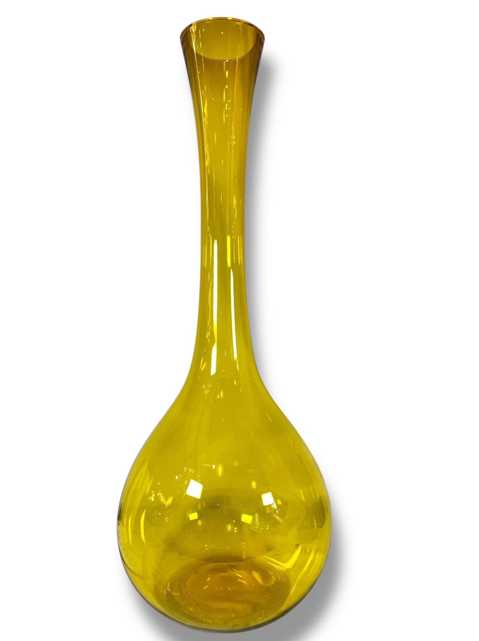 Large Scale Blown Mid Century Glass Vase, BLENKO (1 of 3)